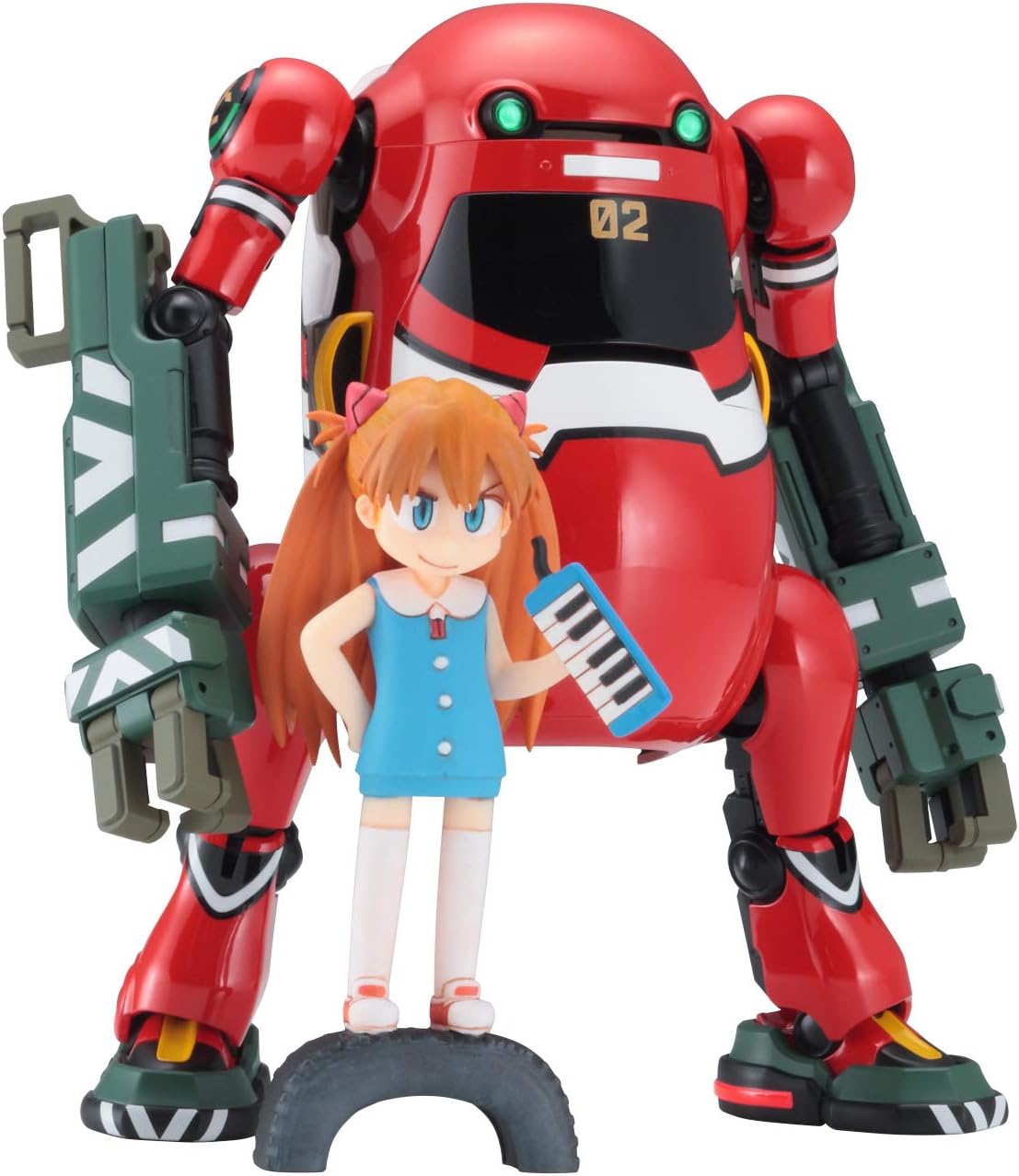 塗装済み完成品 メカトロウィーゴ エヴァ　アスカ ハセガワ「メカトロウィーゴ エヴァコラボシリーズ Vol.2 にご